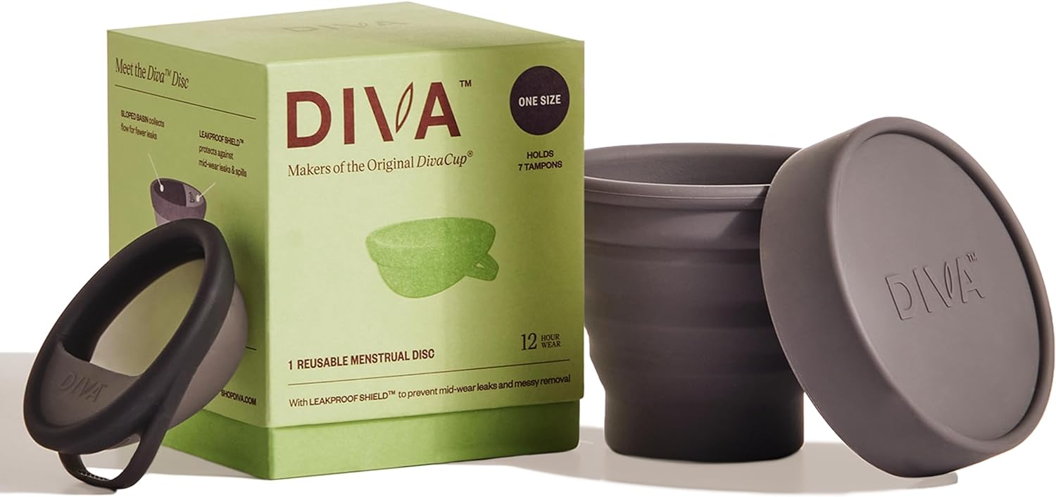 DivaCup, Leakproof Menstrual Disc & Cleanser Combo