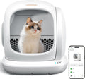 Meowant Self Cleaning Litter Box - Large 75L Open Low Entry