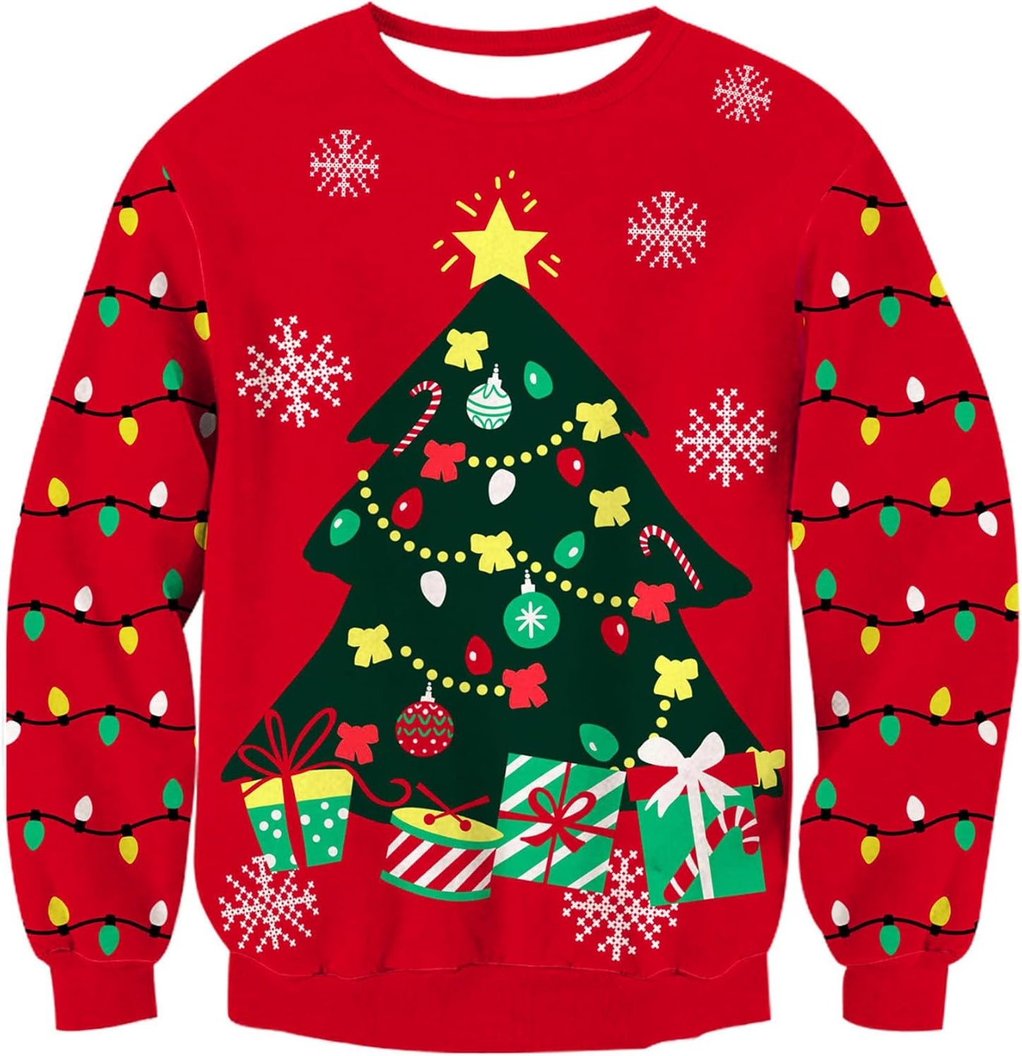 3D Printed Holiday Satan Claus Sweater for Kids