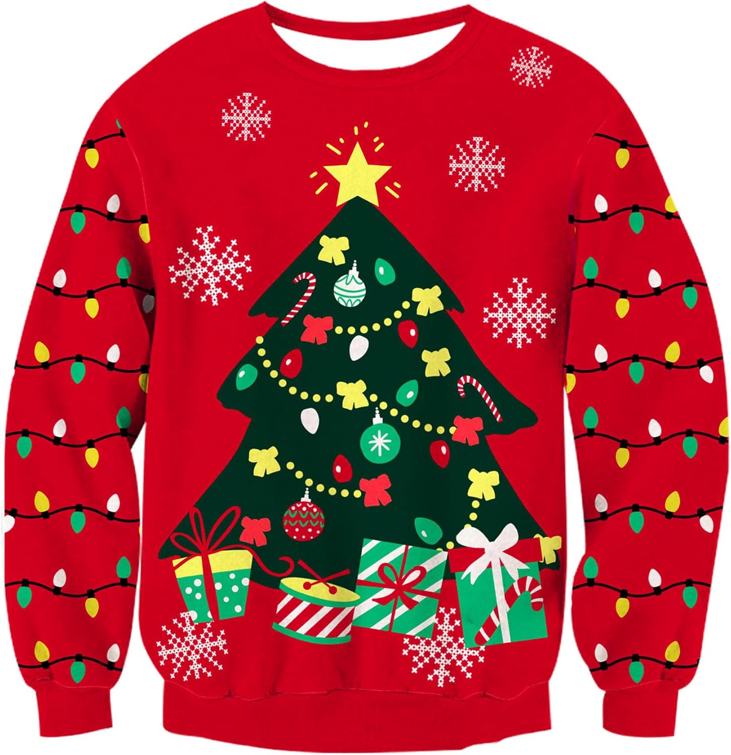 3D Printed Holiday Satan Claus Sweater for Kids