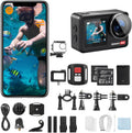 Action Camera Speed 50 4K60FPS 30MP - Portable Waterproof Vlog Cam
