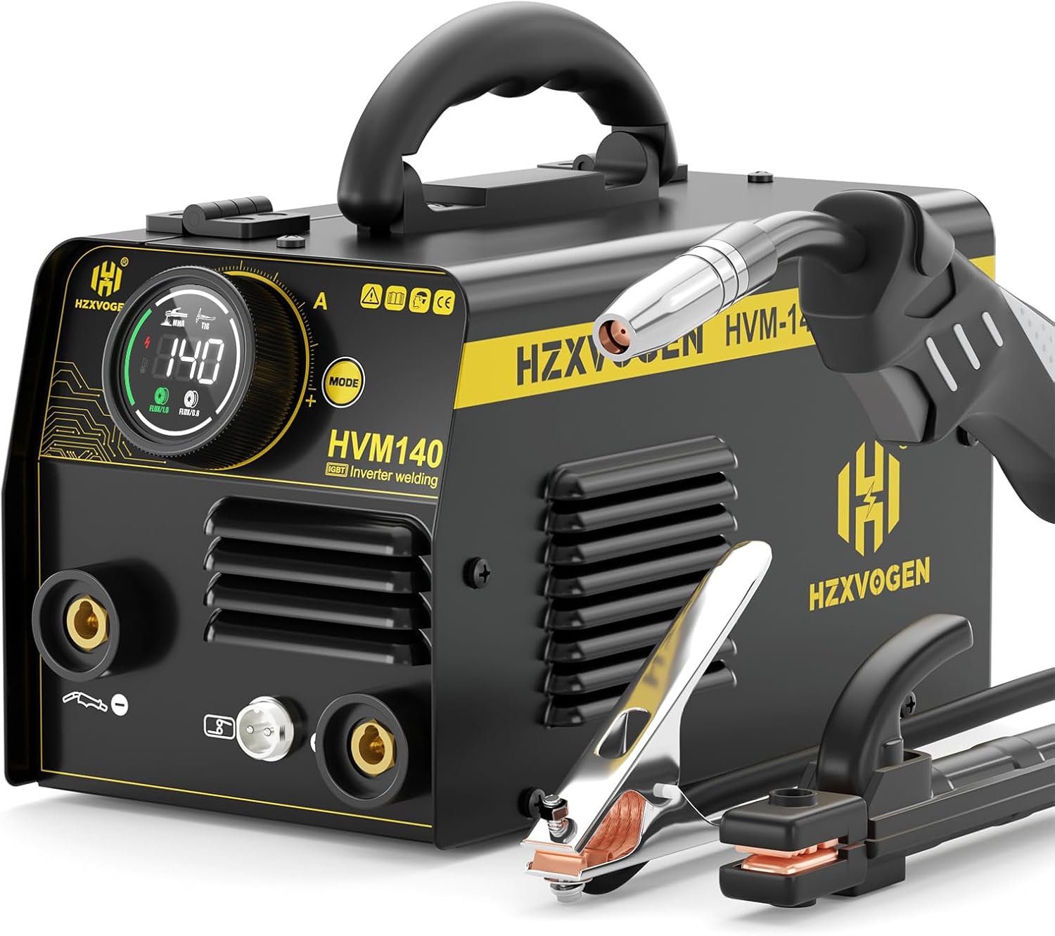 140A MIG Welder for Beginners - 3 in 1 Gasless Welding Machine