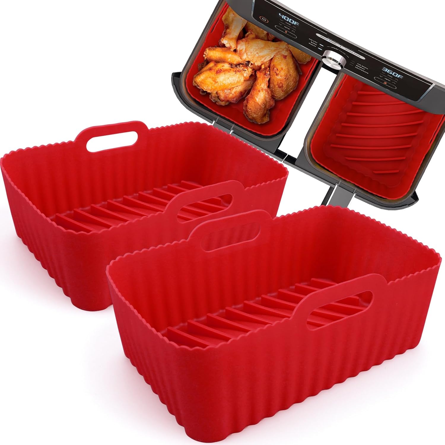 Non-Stick Silicone Liners for Ninja Air Fryer
