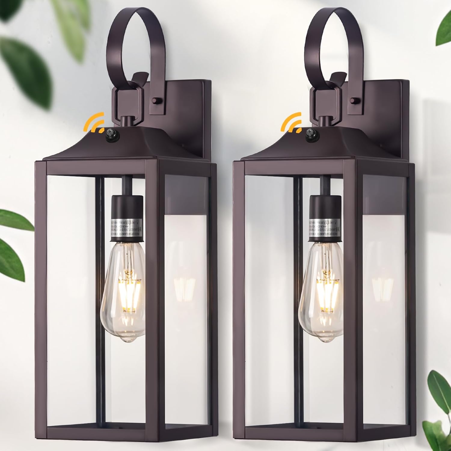 Dusk to Dawn Outdoor Lighting 2 Pack for Elegant Exteriors