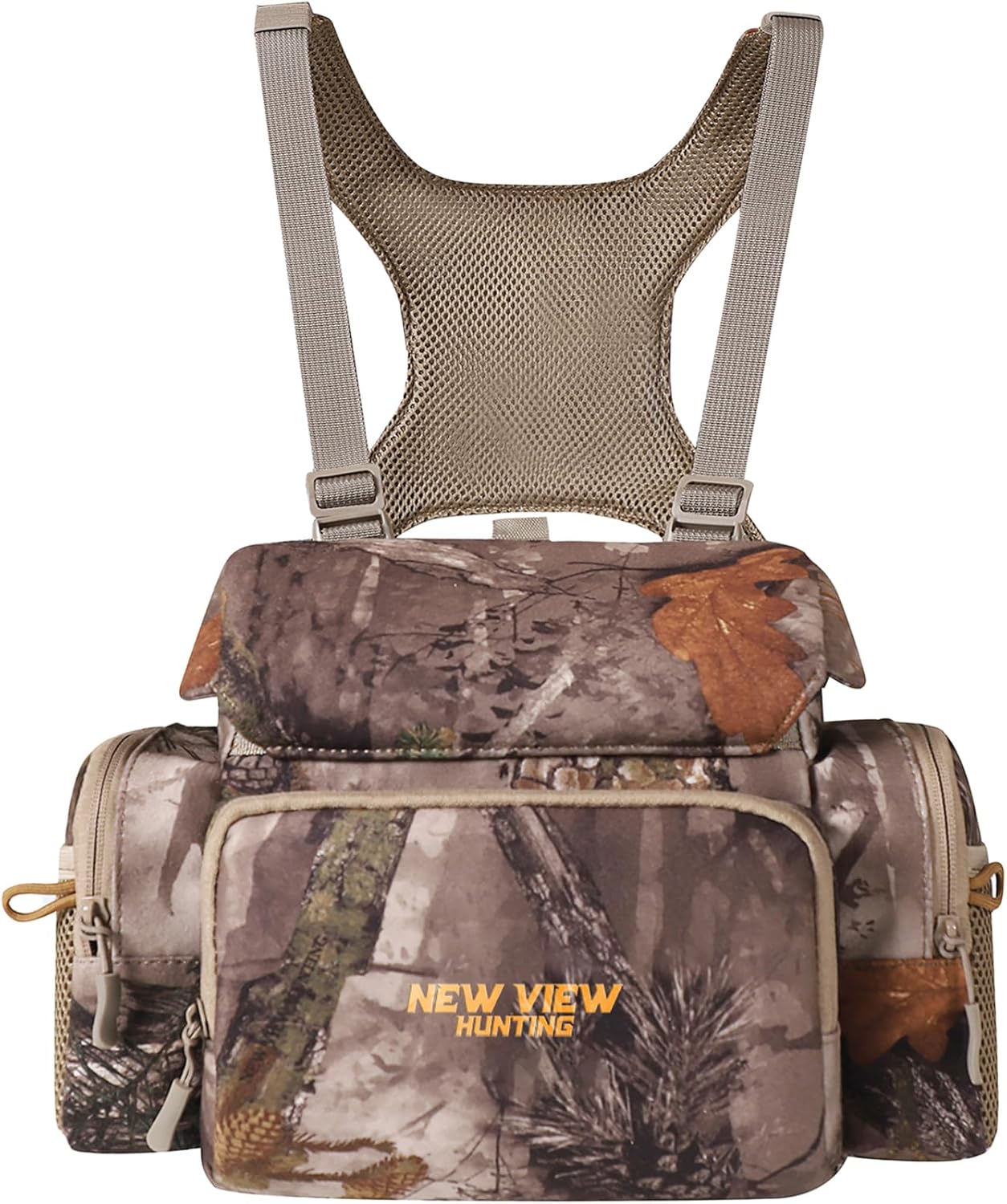 CamoStealth Binocular Harness Chest Pack for Ultimate Stealth