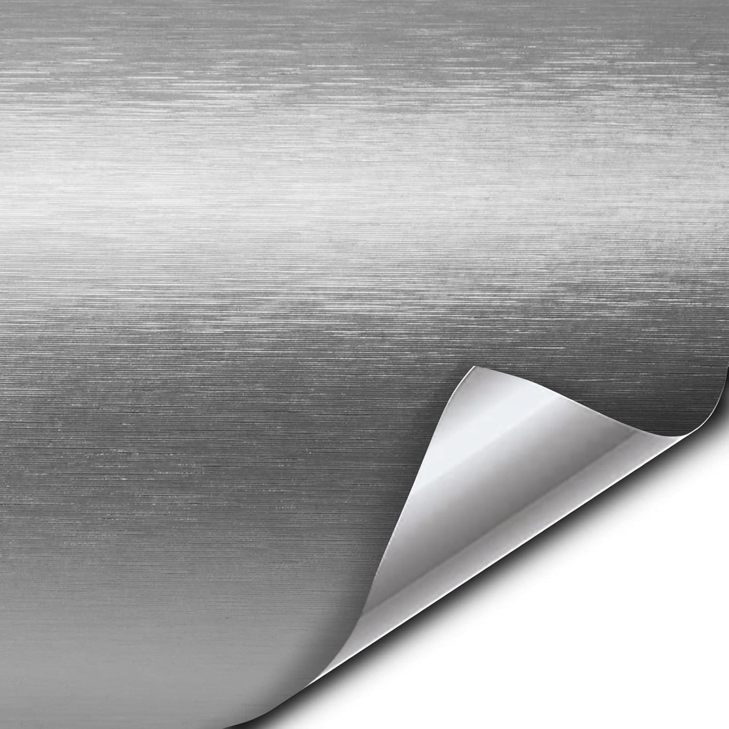VViViD XPO Silver Brushed Steel Car Wrap Vinyl Roll for DIY