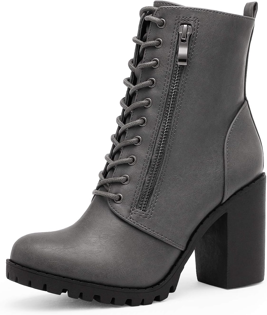 DREAM PAIRS Women's Silverado Mid-Rise Boot for Stylish Comfort