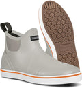 Waterproof Deck Rain Boots for Men - Neoprene Rubber Ankle Boots