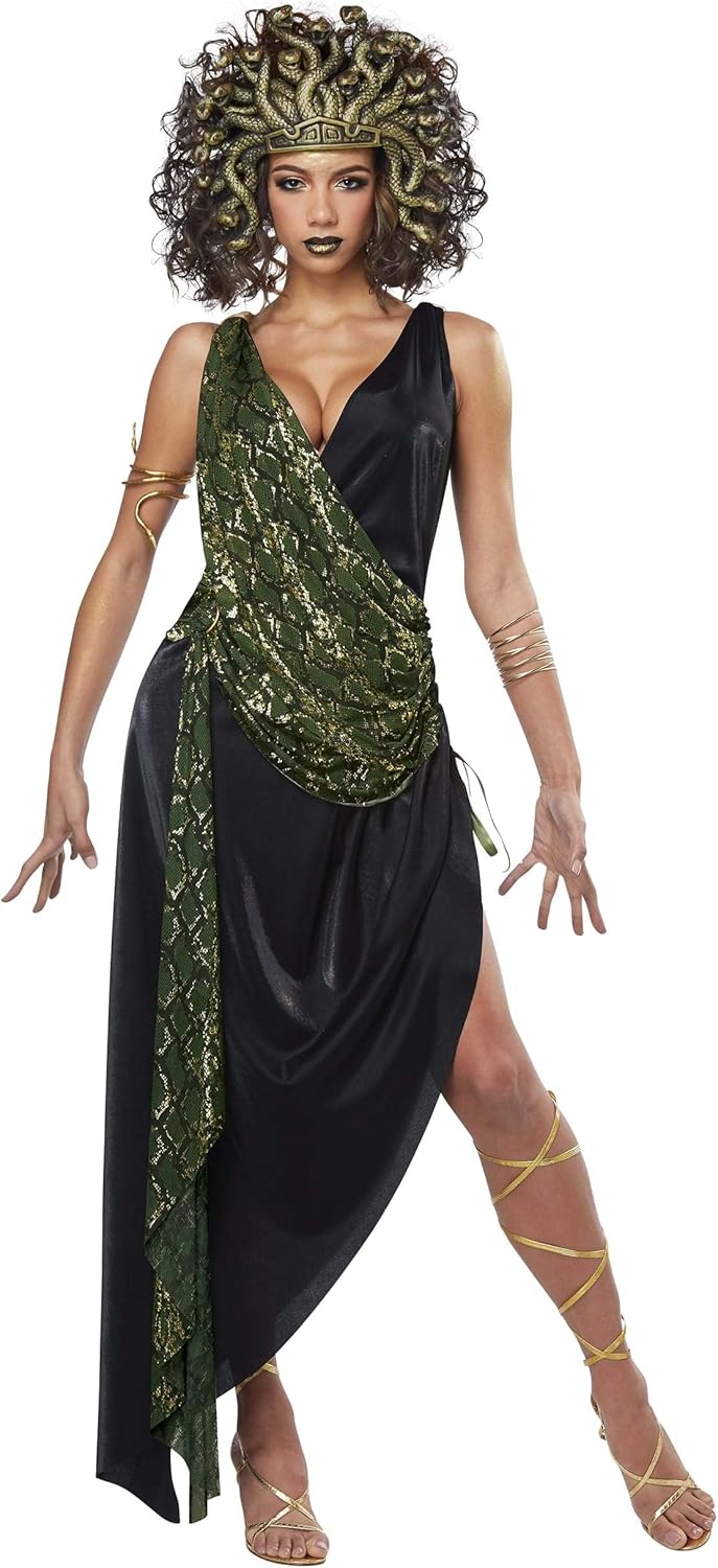 Womens Sexy Medusa Costume for Enchanting Halloween Nights