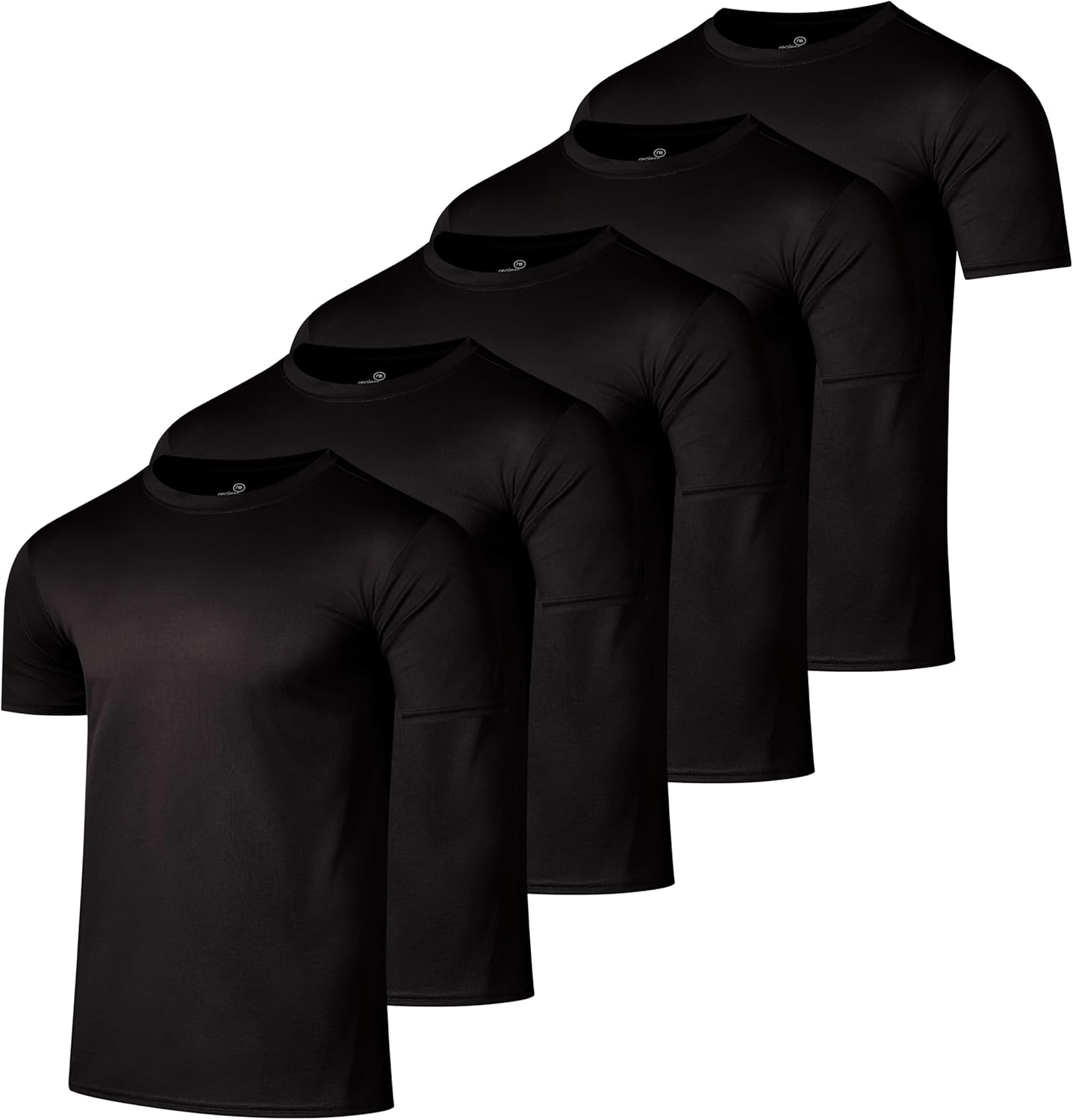 Real Essentials Active Quick Dry Mesh Crew Neck T Shirts Review