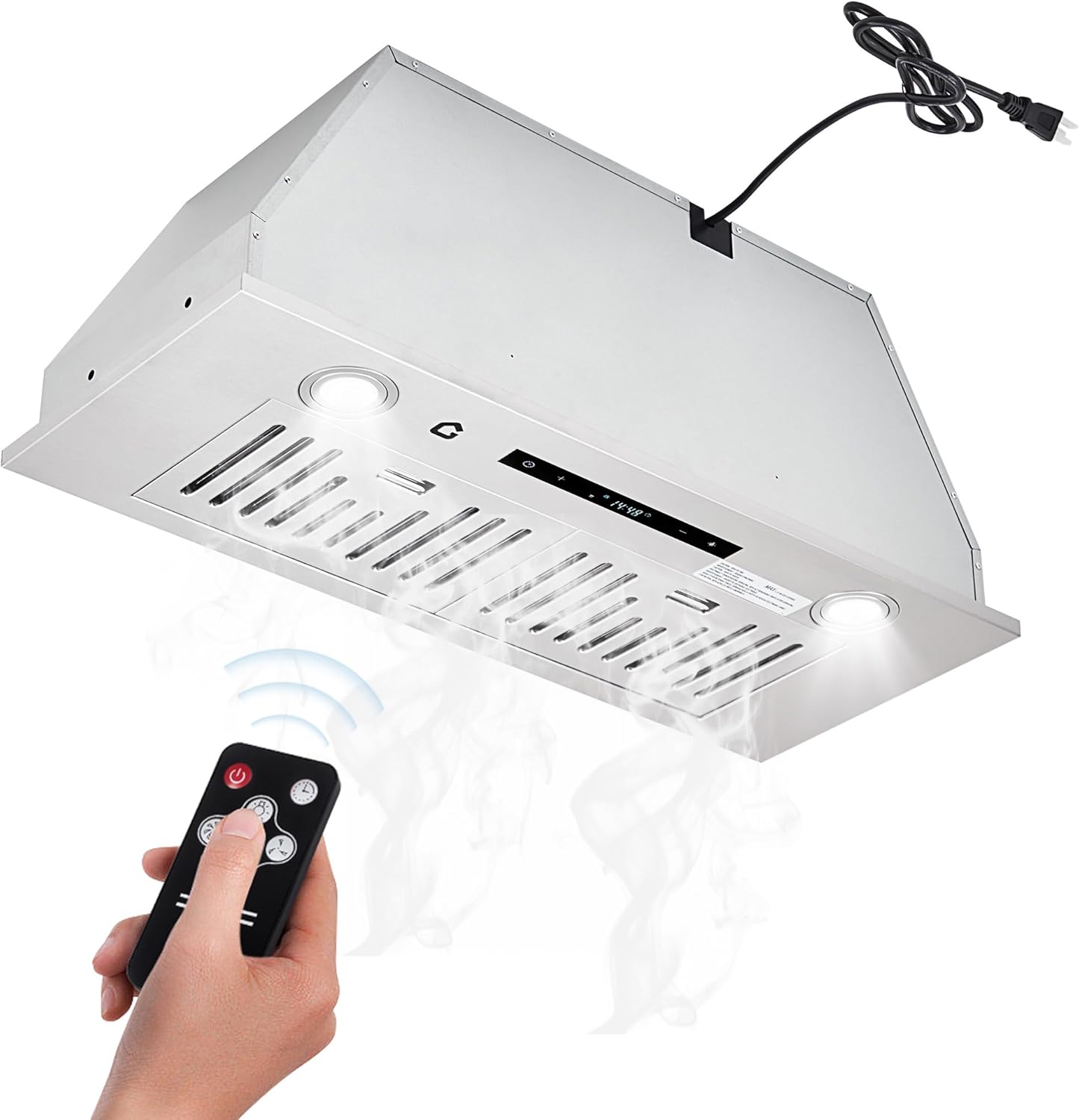 30in Under Cabinet Range Hood with Powerful 450 CFM Performance
