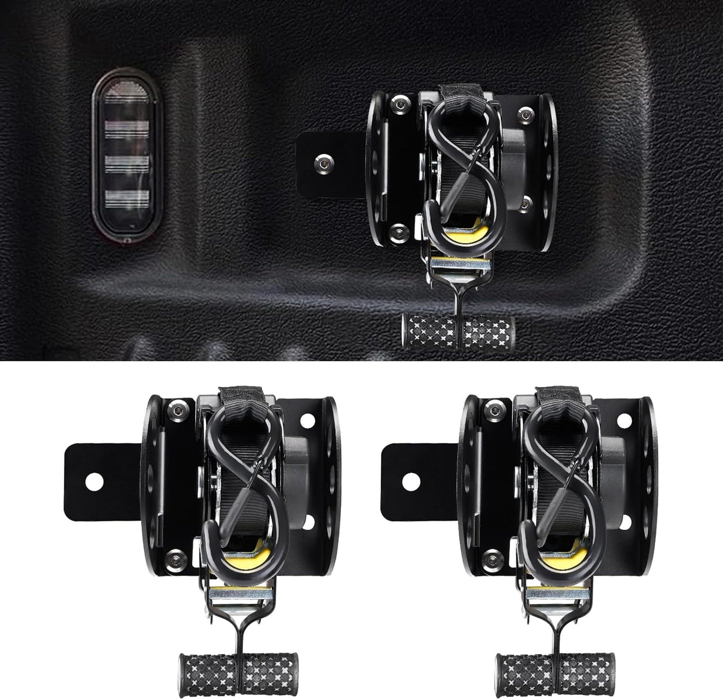 Retractable Ratchet Straps for 2022-2025 Ford Maverick Trucks