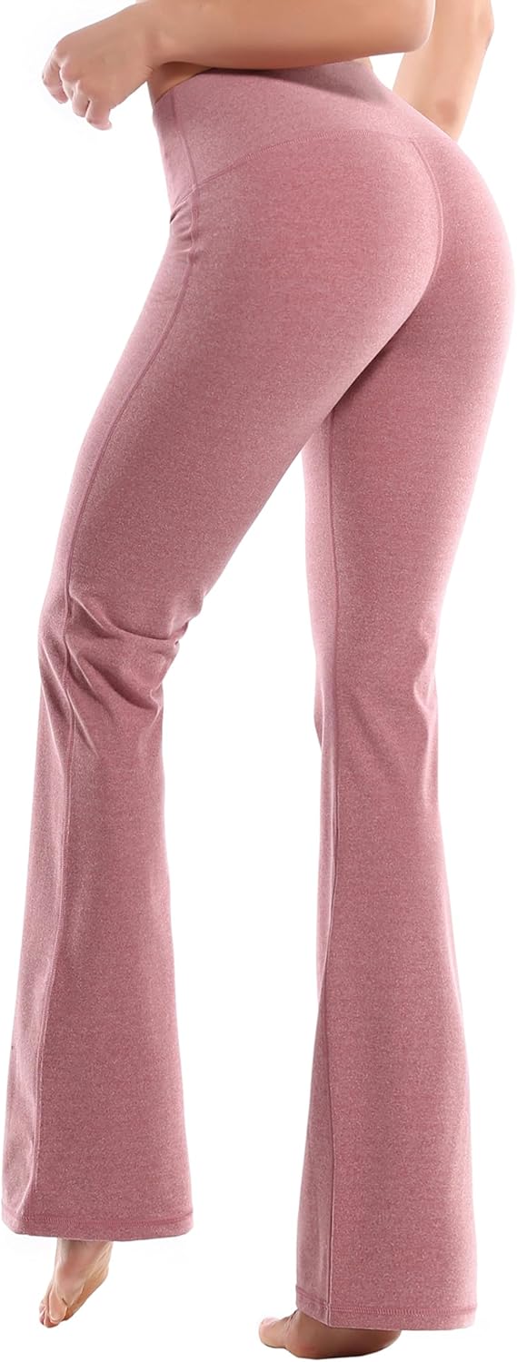 BUBBLELIME Women's High Waist Bootcut Yoga Pants for Comfort