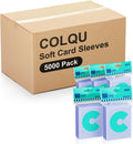 5000ct Card Sleeves for Trading Cards - Clear Penny Sleeves