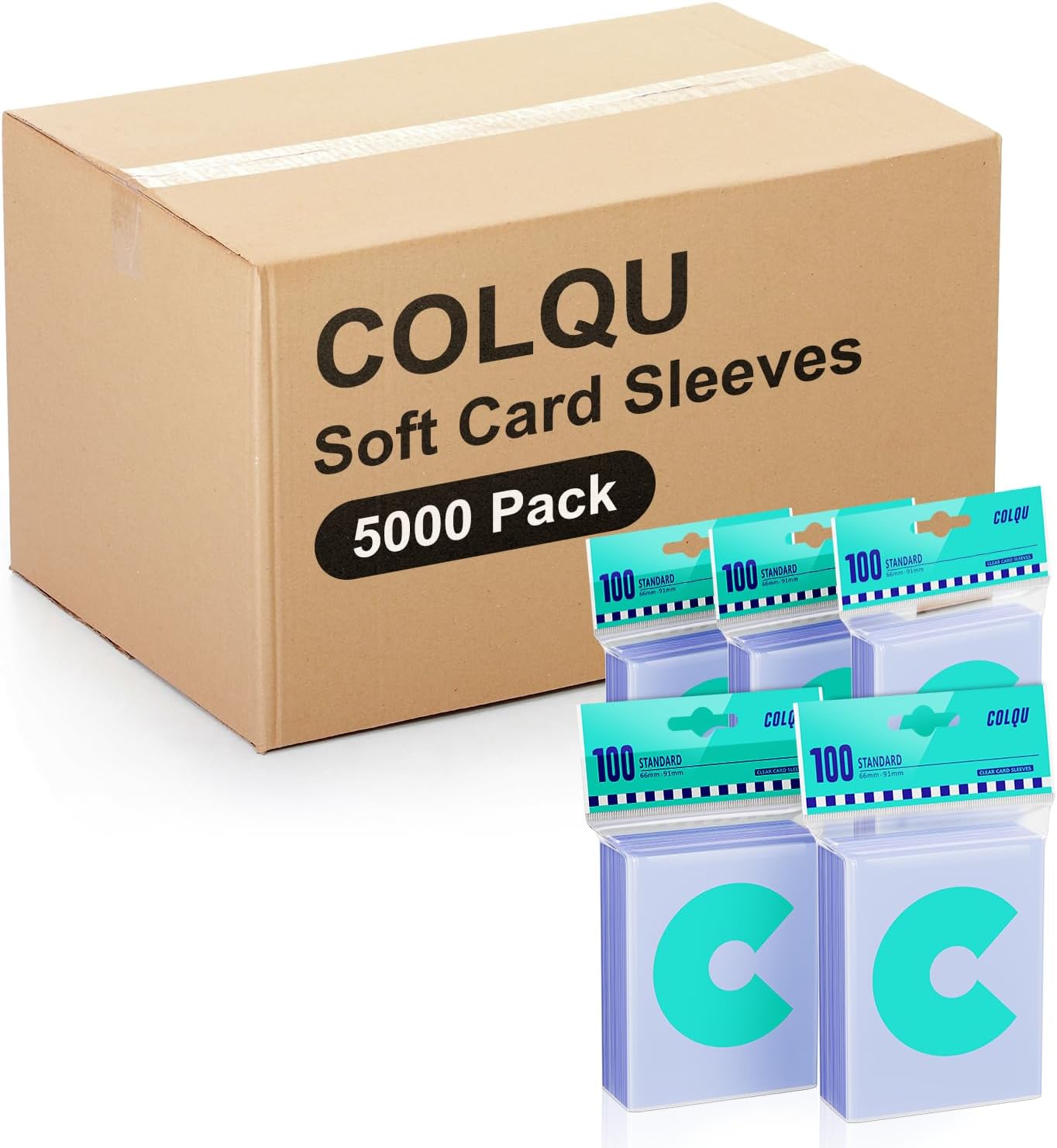 5000ct Card Sleeves for Trading Cards - Ultimate Protection