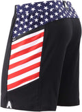 Hyperflex Workout Shorts for Men 7 in Inseam - Zipper Phone Pocket