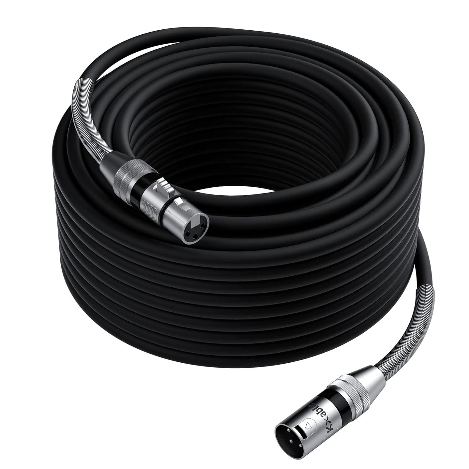 XLR Cable 150 Feet - Durable 22AWG Copper Microphone Cord