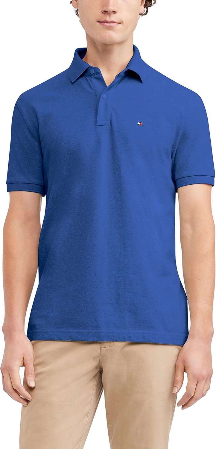 Tommy Hilfiger Men's Short Sleeve Cotton Pique Polo Shirt Review