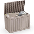 ROJIK Outdoor Storage Deck Box - 45 Gal Weatherproof Storage