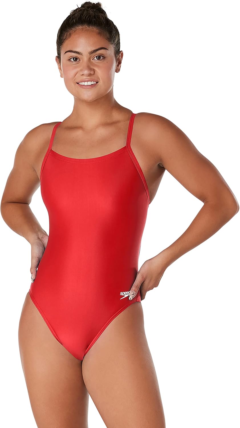 Speedo Womens One Piece Prolt Flyback Solid Swimsuit Review