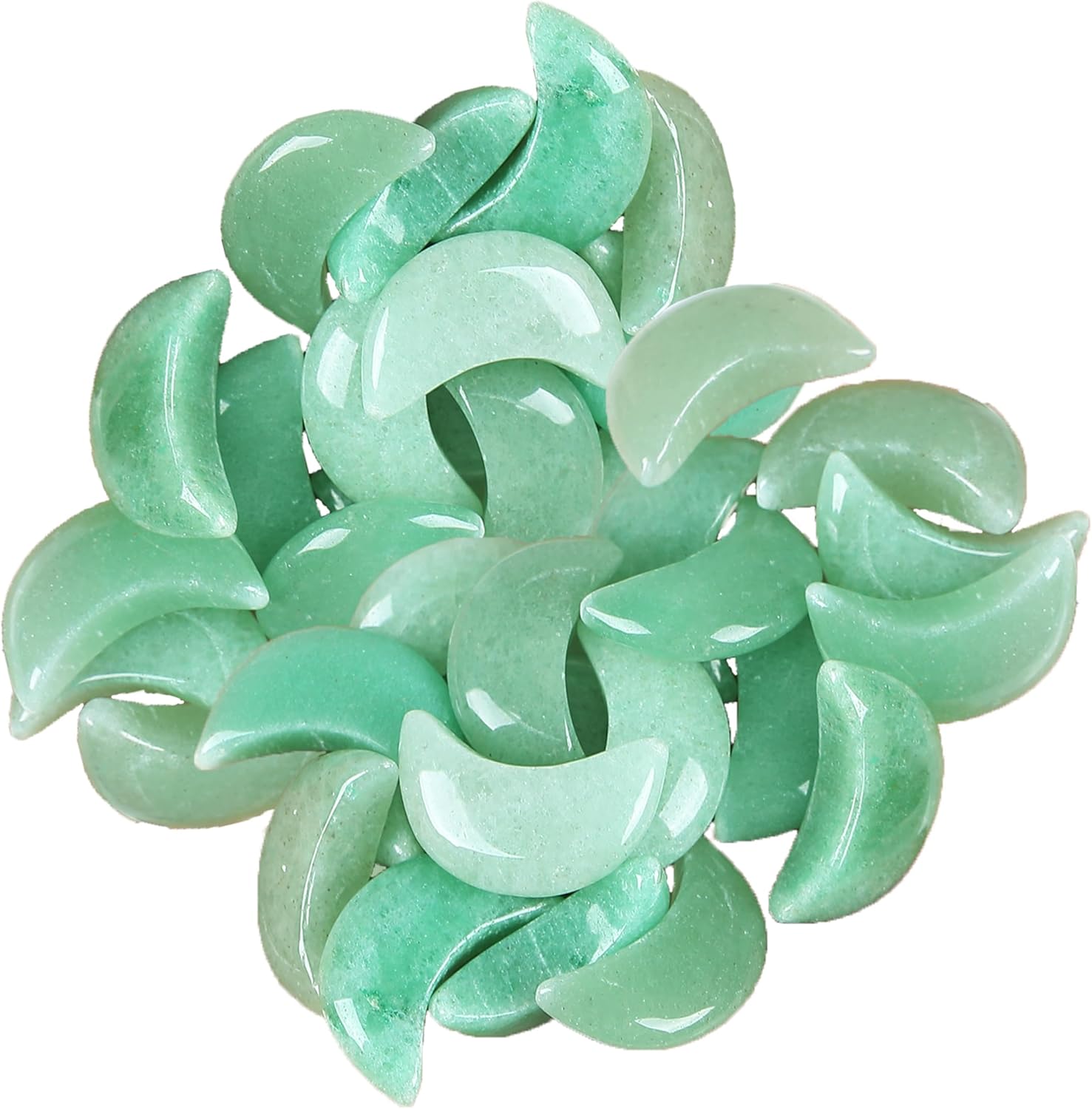 Chakra Healing Green Aventurine Stones Set