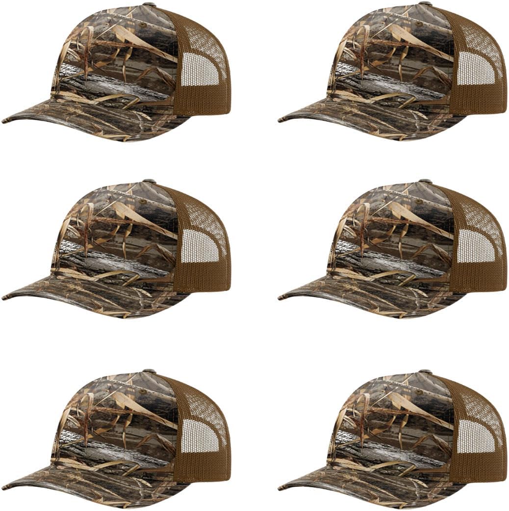 Richardson 112FP Classic Fit Adjustable Snapback Trucker Cap