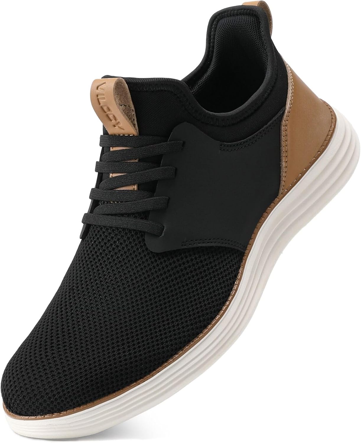 VILOCY Mens Slip On Casual Dress Shoes for Everyday Comfort