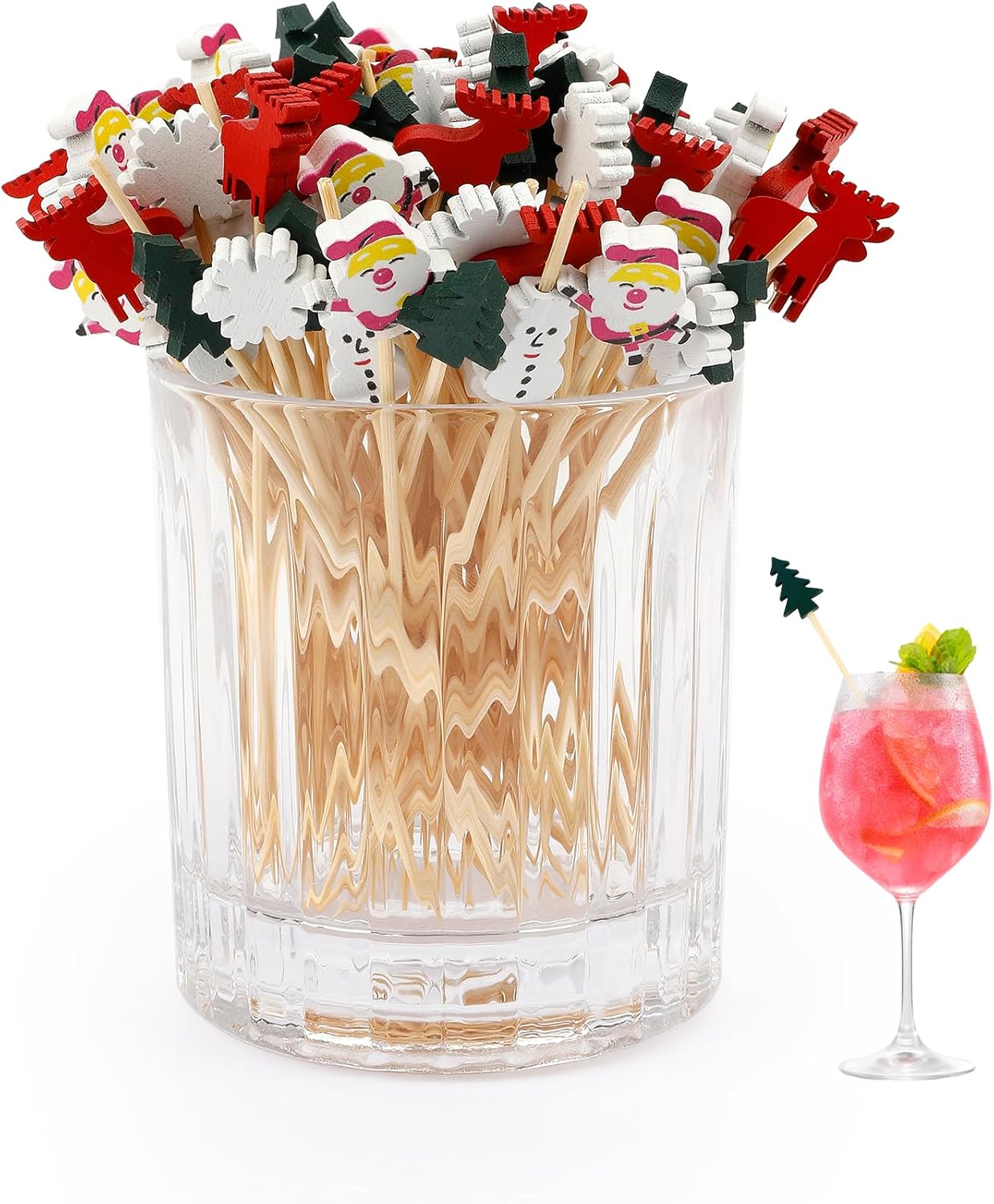 150 Flavored Christmas Cocktail Picks - Festive Fun!