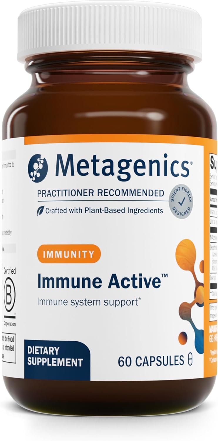 Metagenics Immune Active with Quercetin, NAC, Zinc & Vitamin C