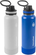 Thermoflask Insulated Water Bottle with Spout Lid 40oz - Dual Pack