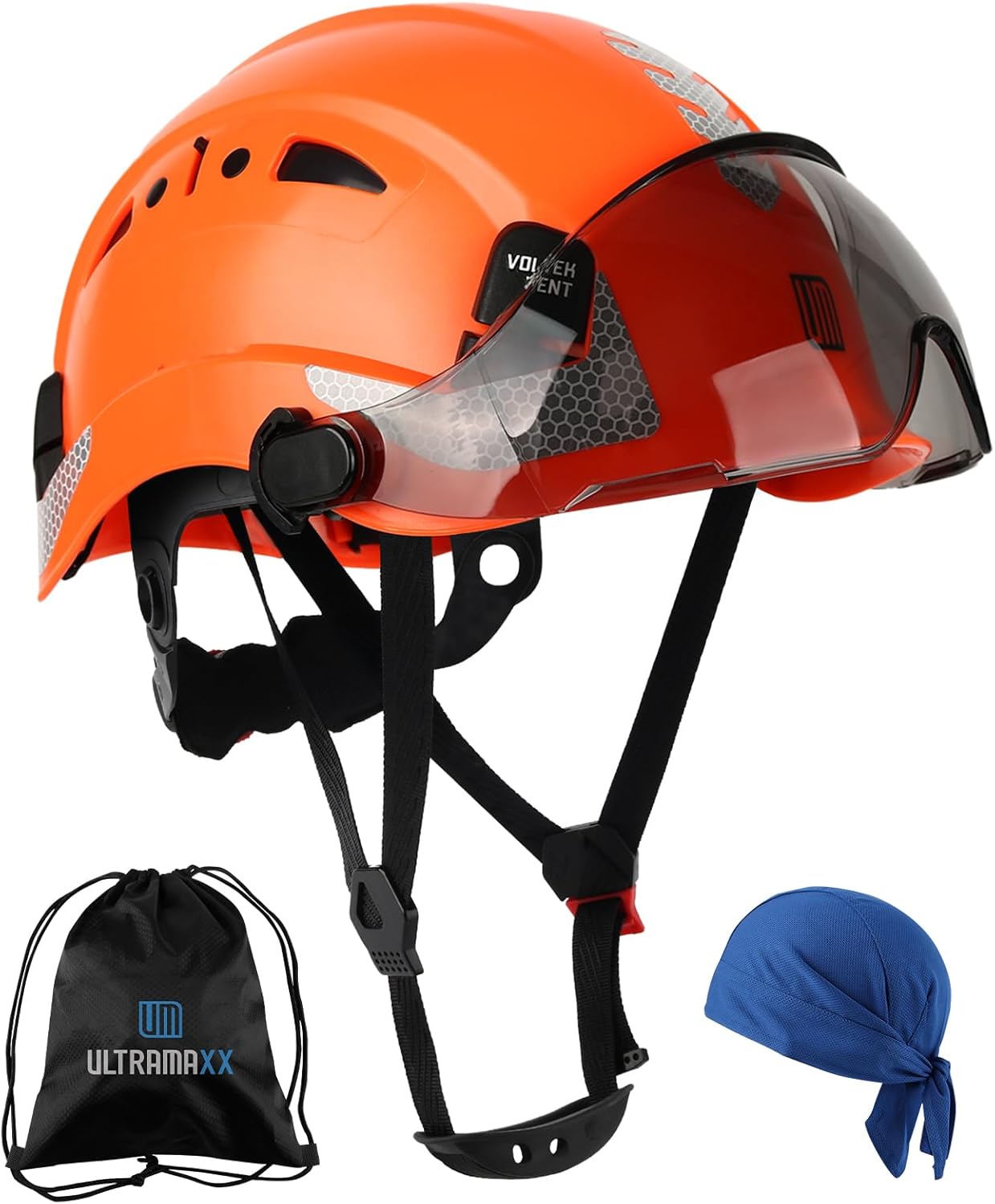 Safety Helmet Hard Hat with Visor for Industrial Use and Comfort