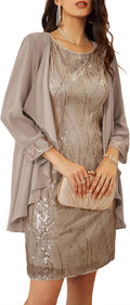 Stunning Women's Sequin Dress for Wedding Guests and More