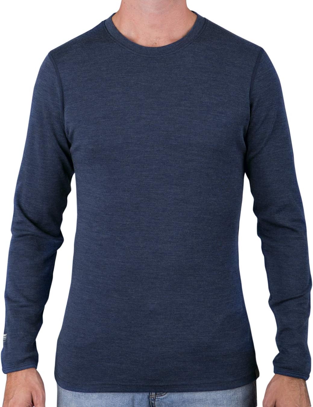 MERIWOOL Mens Base Layer - 100% Merino Wool Thermal Shirt
