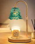 Electric Candle Warmer Lamp - Dimmable Timer, Adjustable Height