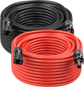 Solar Panel Extension Cable 10AWG 50FT - Durable Waterproof Wiring