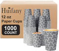 Coffee Cups 12 oz Paper Cups 1000 Count - Thick Insulated Disposable