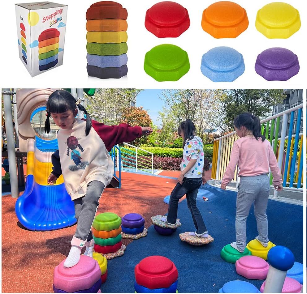 Balance Stepping Stones for Kids - Fun and Educational Playtime