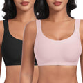 Wireless Bras for Women Seamless Full Coverage Everyday Bra - Medium