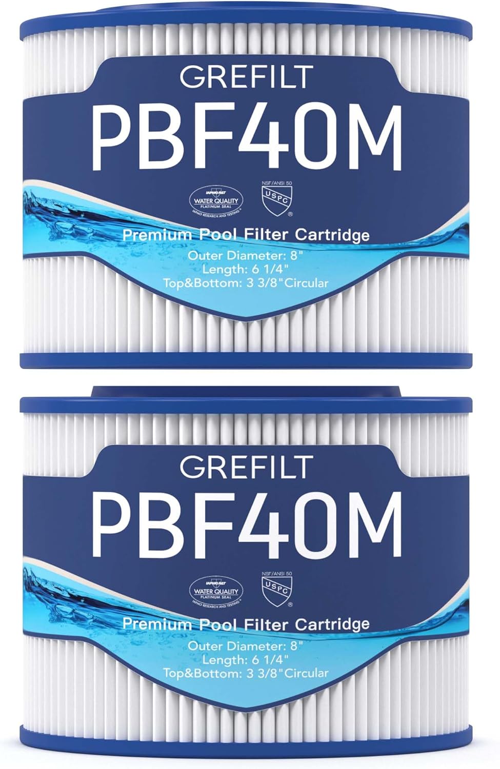 10-00282 Hot Tub Filter Compatible with Bullfrog Spa Models