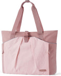 BAGSMART Zippered Travel Tote - Stylish Compartments!