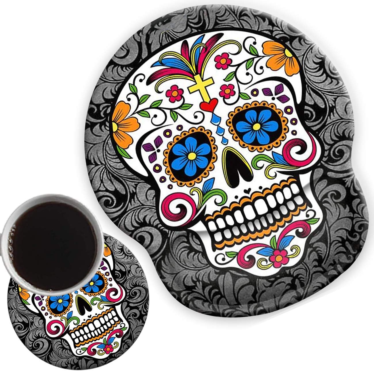 Ergonomic Gel Wrist Rest Mouse Pad - Pain Relief & Cute Design!