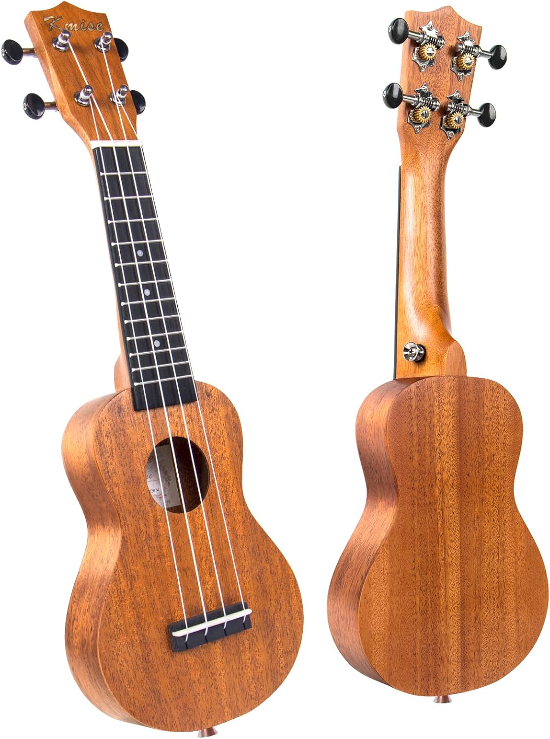 Kmise Ukulele Soprano 17 Inch Mini Travel Pocket Ukalalee