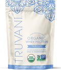 Truvani Organic Whey Protein Powder Vanilla - Clean 20g Protein