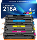 High Yield 4 Pack Compatible Toner Cartridges for 218A 218X