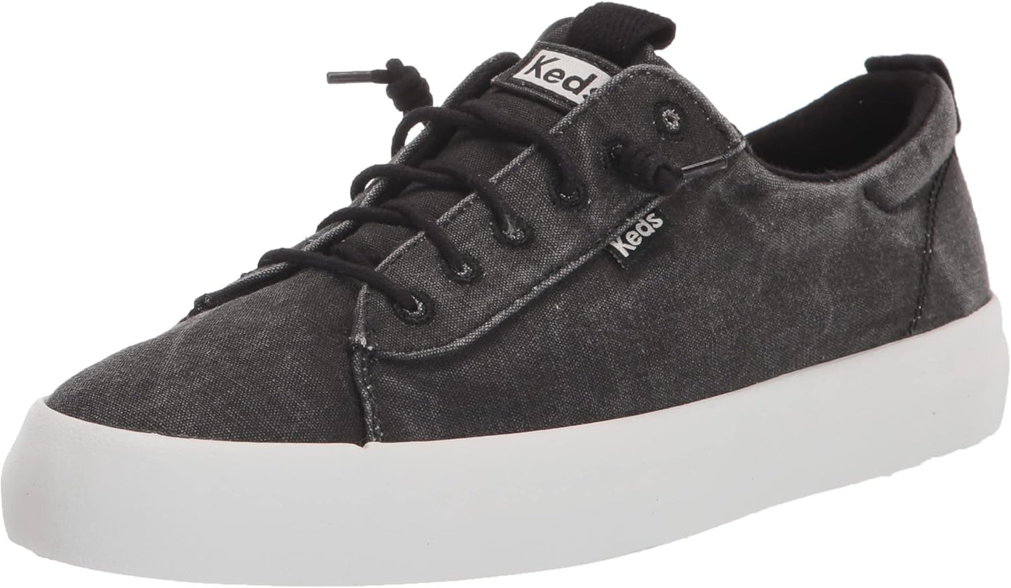 Keds Women's Kickback Canvas Slip on Sneaker for Comfort