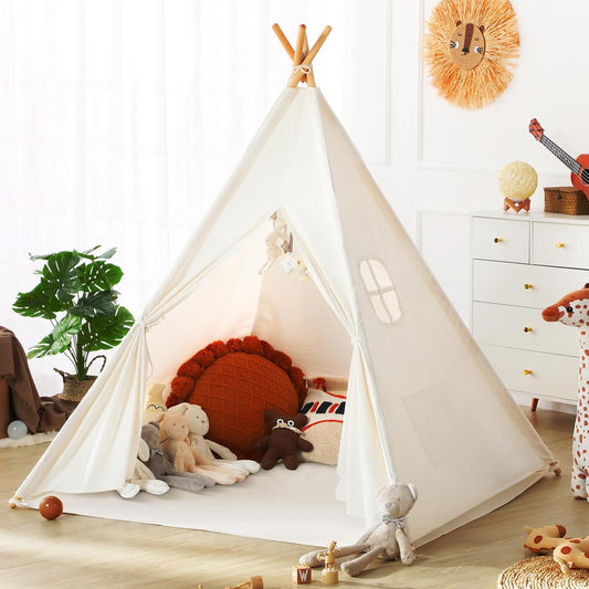 Foldable Kids Teepee Tent: Indoor & Outdoor Fun!