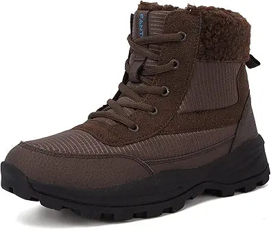 FANTURE Women's Waterproof Mid-Calf Snow Boot for Winter Comfort