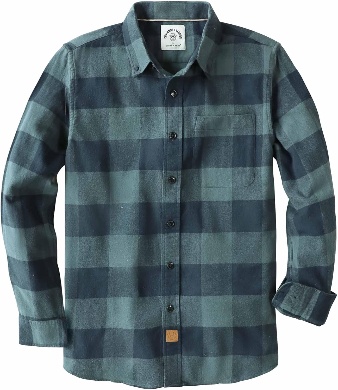 Stylish 100% Cotton Flannel Shirt for Men - Perfect for All Occasions