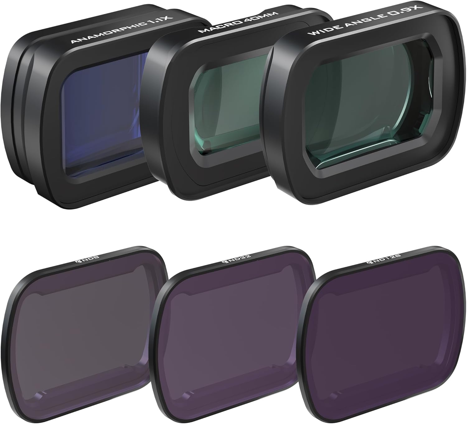 Freewell 2-in-1 Macro & Wide Angle Lens Kit for Pocket 3