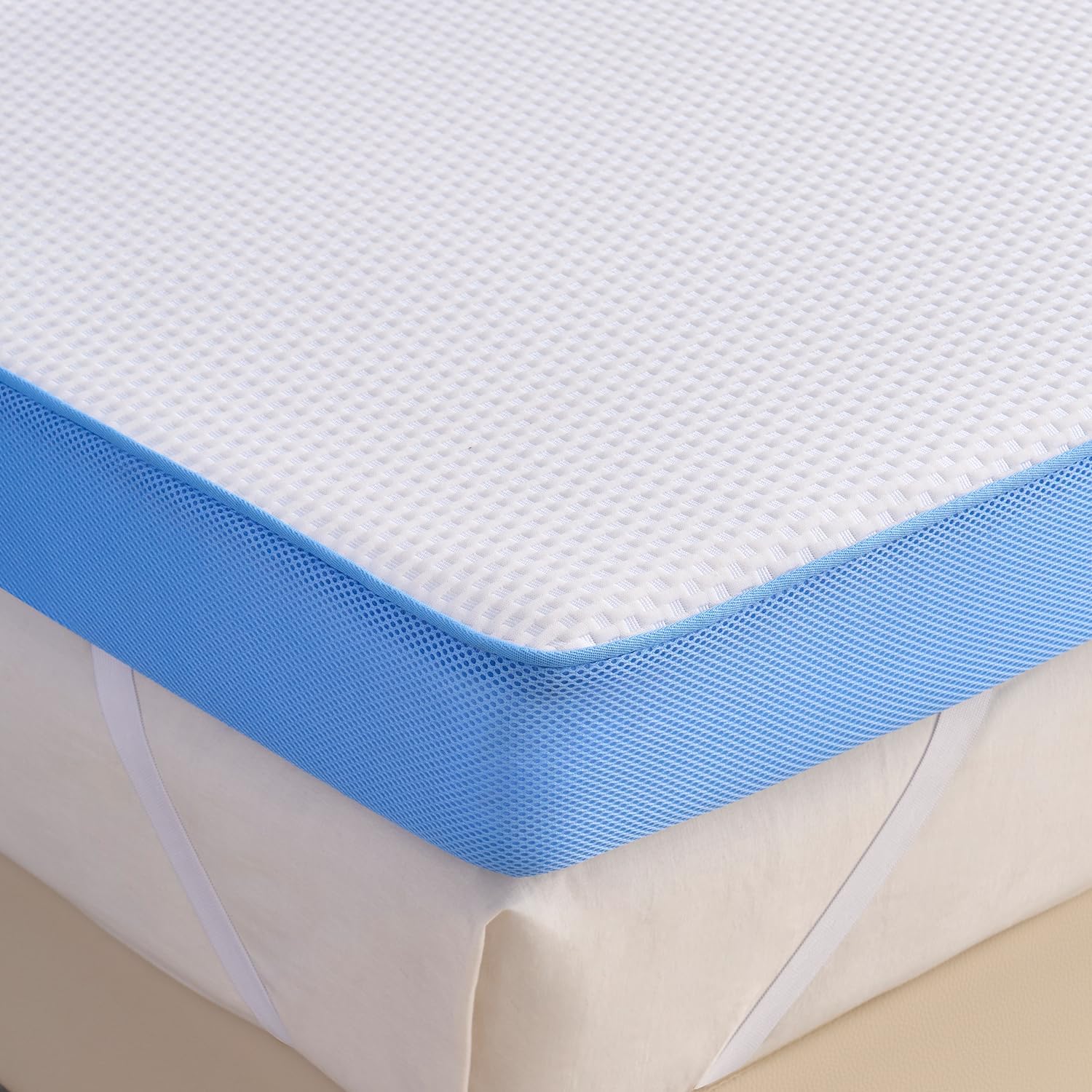 Extra Firm Memory Foam Mattress Topper for Back Pain Relief